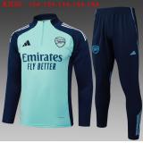 Chándal Arsenal 2025/26(Light Green Half Zipper) - NIÑOS